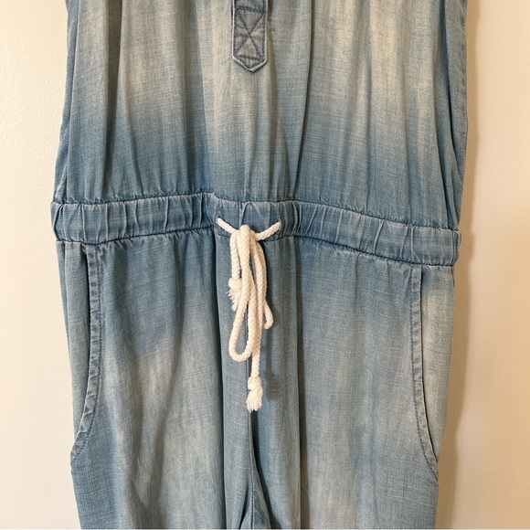 Cloth & Stone denim chambray jumpsuit - Picture 5 of 9